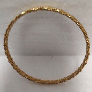 14K GOLD-PLATED ROPE BRACELET